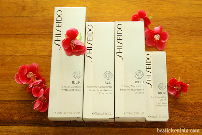 Shiseido Ibuki Skincare Line Review